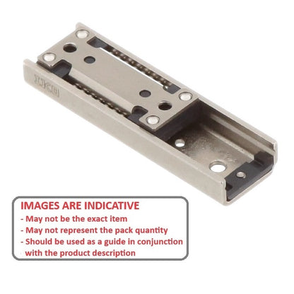 1106823 | BSR-1550SL (2 Pcs) --- Linear Slides - 15x8x50 mm Recirculating Ball