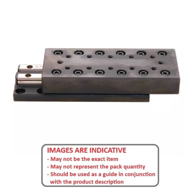 1166120 | DT-312RS --- Cross Roller Slide Tables Standard Linear - 59.995 mm - 105 Kg - 94.996 mm - Steel