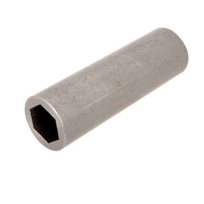 Hex Hole Sleeves - 31.75x52.388x127 mm - Carbon Steel 11L17