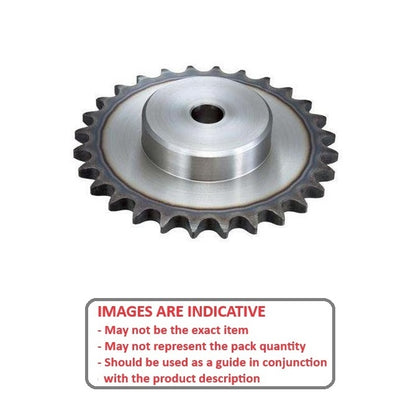 1125263 | SP1-095-057B-021-PB-C --- Roller Chain Sprockets - 21 tooth - 63.64x48 mm Simplex - Carbon Steel Sprocket