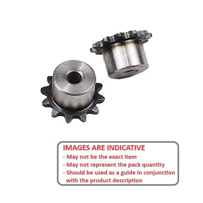 1083775 | SP1-064-028B-009-064-C --- Roller Chain Sprockets - 9 tooth - 18.18x11.13 mm Simplex - Carbon Steel Sprocket