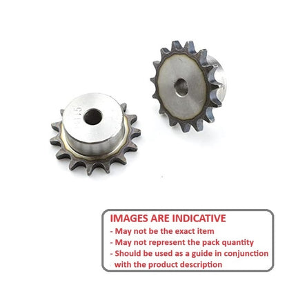 1083776 | SP1-064-028B-009-064F-C --- Roller Chain Sprockets - 9 tooth - 18.18x11.13 mm Simplex - Carbon Steel Sprocket
