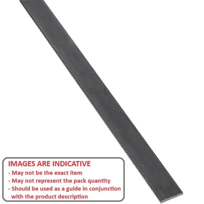 1035907 | STR-100-0127-0500-CST --- Spring Steel Strip - 1x12.7x500 mm - Spring Steel
