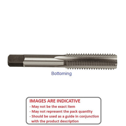 1042621 | TPC-025F-P --- Threading Tools - 3-56 UNF - 2.52mm - 0.454 mm / 56 TPI - Bottoming Hand Taps - Carbon Steel Tap