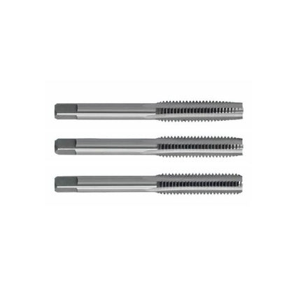 1040372 | TPC-020M-ST3-H --- Threading Tools - M2 - 2x0.4mm - 0.4 mm / 63.5 TPI - Set of 3 Hand Taps - High Speed Carbon Steel Tap Set
