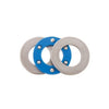 Thrust Ball Bearings - 11.112x22.225x6.35 mm / 11.113 mm Flat - Chrome Steel