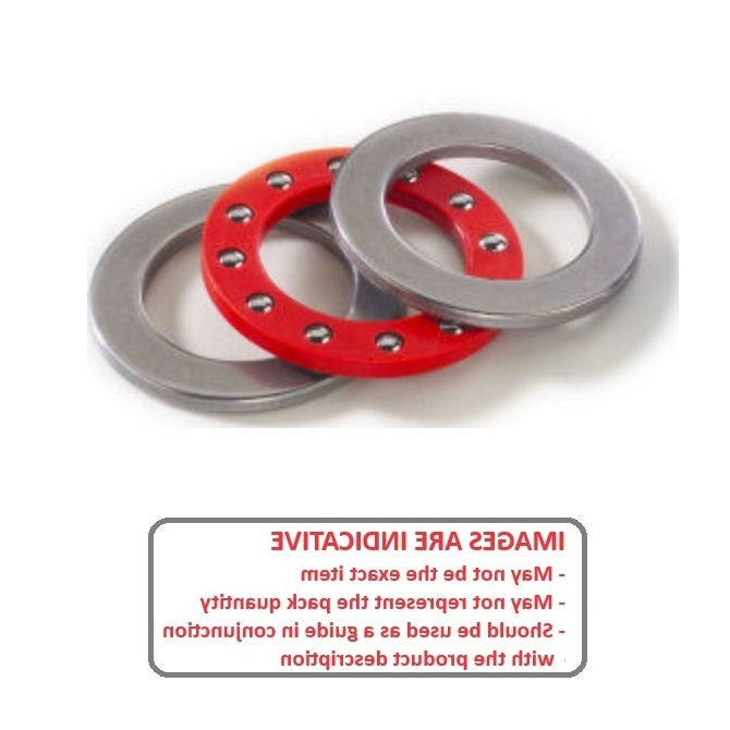 1048250 | T-0032-0109-F-S440-NY --- Thrust Ball Bearings - 3.175x11.113x4.763 mm / 3.175 mm - Stainless Steel 400 Series and Nylon