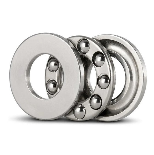 1098347 | T-0120-0260-G-51101 (Each) --- Thrust Ball Bearings - 12x26x9 mm / 13 mm Grooved - Chrome Steel Bearing