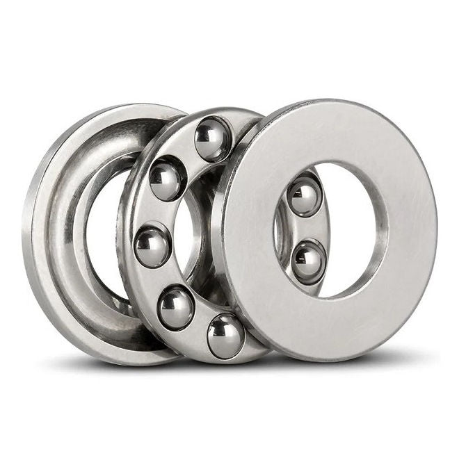 1061430 | T-0050-0120-G (300 Pcs) --- Thrust Ball Bearings - 5x12x4 mm / 5.2 mm - Chrome Steel