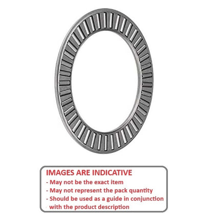 1071969 | T-0064-0175-RC --- Thrust Roller Bearings - 6.35x17.45 mm - Rollers and Cage / 1.98 mm Cage and Rollers Only - Carbon Steel Bearing