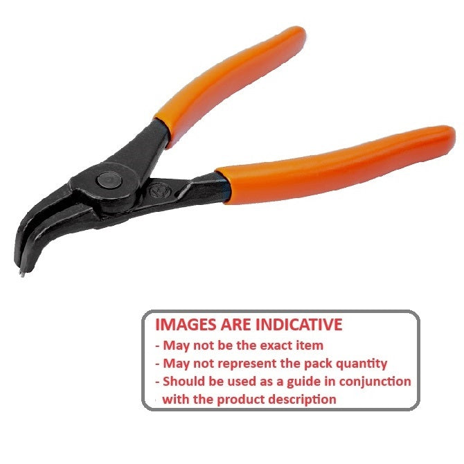 1051062 | PRS-E023-90M --- Circlip Pliers Tools - Clip Size Range 3.97 mm -5/32 Imperial- Small Hole 90 &#176; - External Only