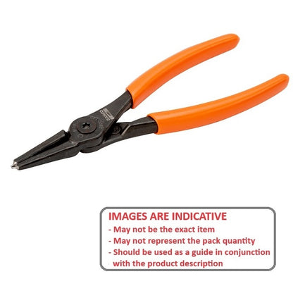 1078711 | PRS-I009 --- Circlip Pliers Tools - Clip Size Range 8 - 10 mm -0.3 to 0.4 inches- Straight &#176; - Internal Only