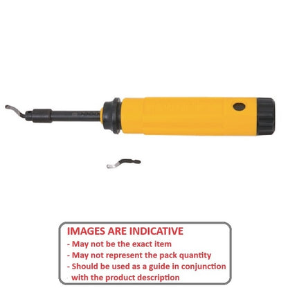 Deburring Tools - Type Multi Burr Set E Series - Contains E-100, E-200, E-350, E-101 and E-102 Blades. 