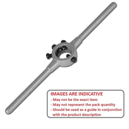 1111904 | DH-160-BAR (2 Pcs) --- Button Die Holders Tools - 16 mm Bar