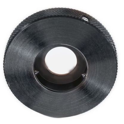 1114504 | DH-160-RND --- Button Die Holders Tools - 16 mm Round - Knurled Edges