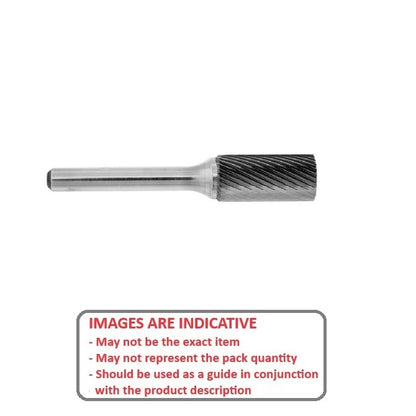 1232246 | GAR74030RS (Each) --- Rotary Files Tools - Type Cylindrical 3.175 - 14.288 Standard Cut - Carbon Steel File