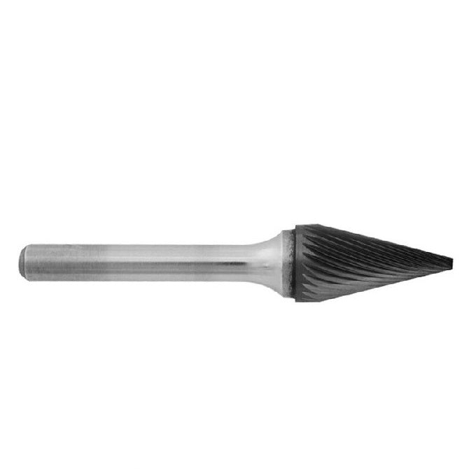 Rotary Files Tools -  Cone - Flat Shape -22 deg- 6.35 - 12.7 