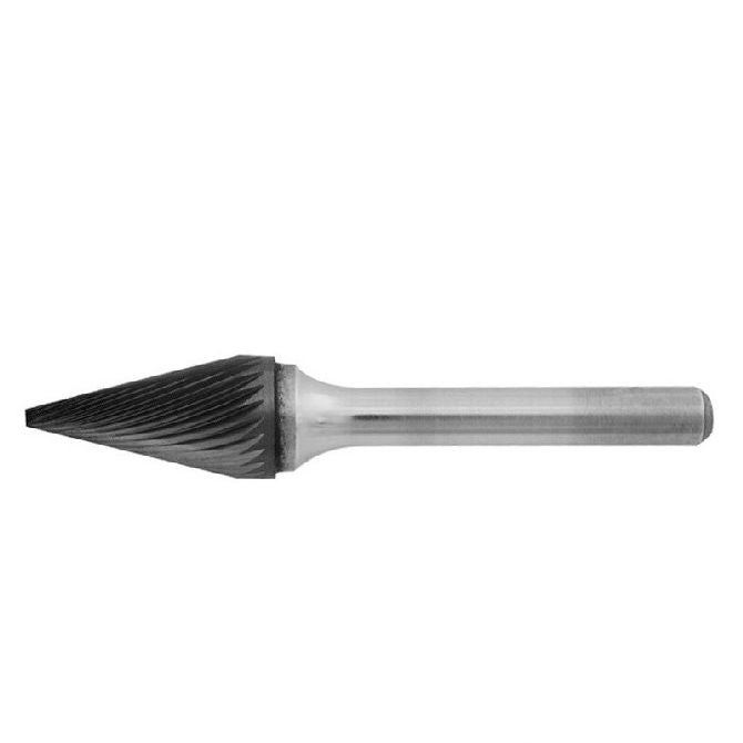 1225378 | GAR70020RS --- Rotary Files Tools - Type Cone - Flat Shape - 28 deg - 9.525 - 15.875 Standard Cut - Carbon Steel File