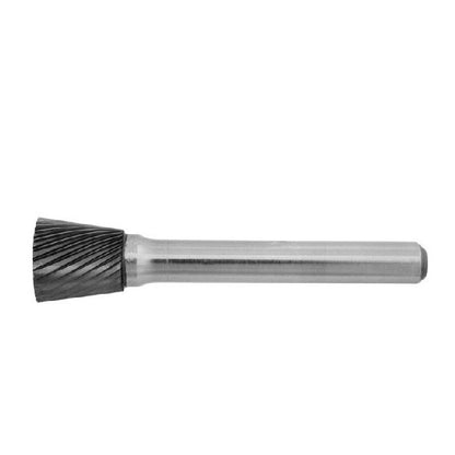 1225423 | GAR71030RS --- Rotary Files Tools - Type Inverted Cone - 16 deg - 12.7 - 12.7 Standard Cut - Carbon Steel File