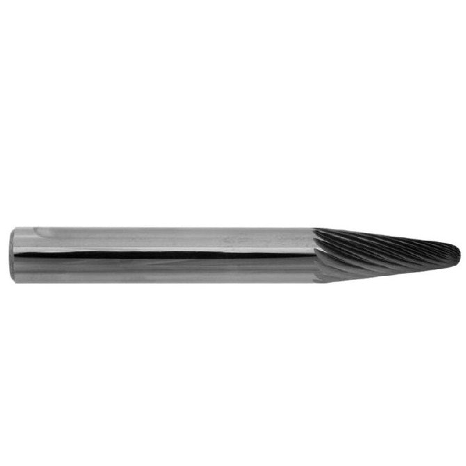 Rotary Files Tools -  Cone - Radius -14 deg- 3.175 - 9.525 