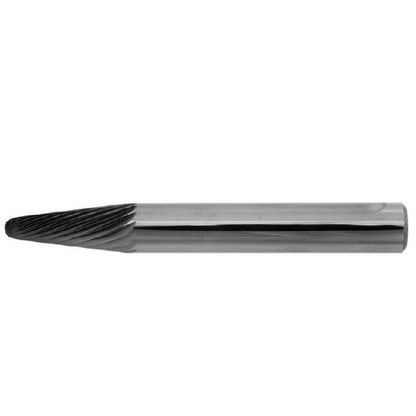 1232241 | GAR74152RS (Each) --- Rotary Files Tools - Type Cone - Radius - 8 deg - 3.175 - 12.7 Double Cut - Carbon Steel File