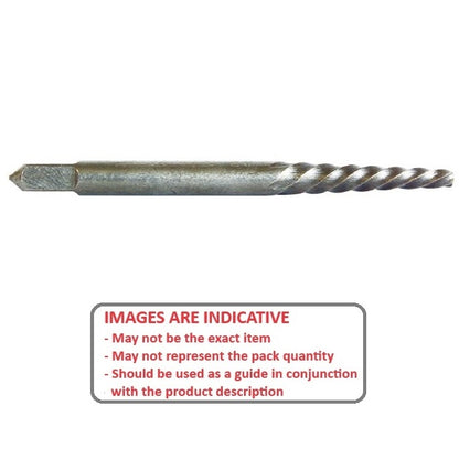 1044723 | EXTRACT3 --- Screw Extractors Tools - Size Reference 3 7.94 to 8.00 4 mm - Chrome Alloy Extractor
