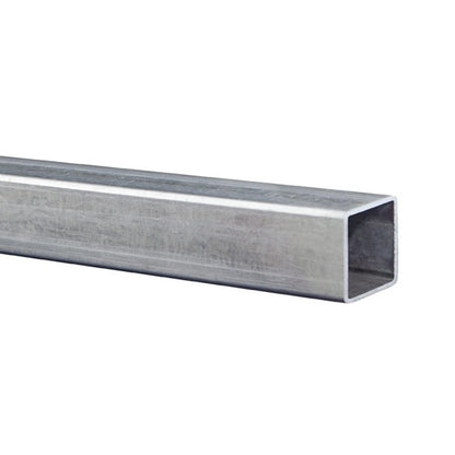 Square Tube - 2.38x1.67x304.8 mm - Aluminium