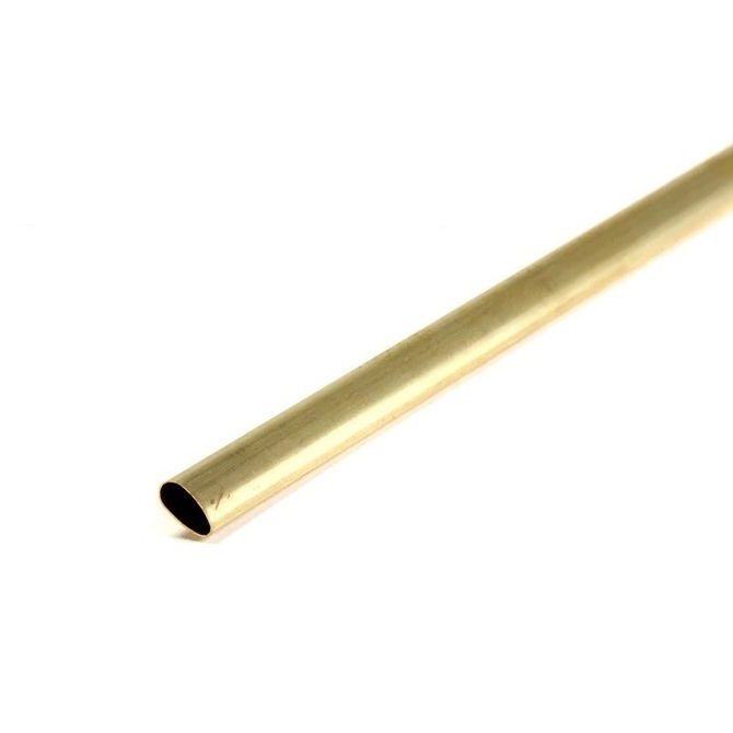 1074446 | 0T-0066-STLN-BR-0300 --- Streamline Tube - 6.6 mm - 3.5 - 300 mm - Brass