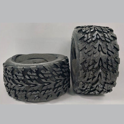 1226599 | TY-XM-085-52-C --- RC Car Tyres Hobby - Type Road Style Tread 85x52 mm Tenth Scale - Plastic Tyre