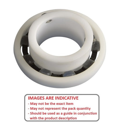 1127749 | P-UC205-14-AGL (5 Pcs) --- Spherical OD Bearings - 22.225x52x34 mm - Acetal with Glass Balls
