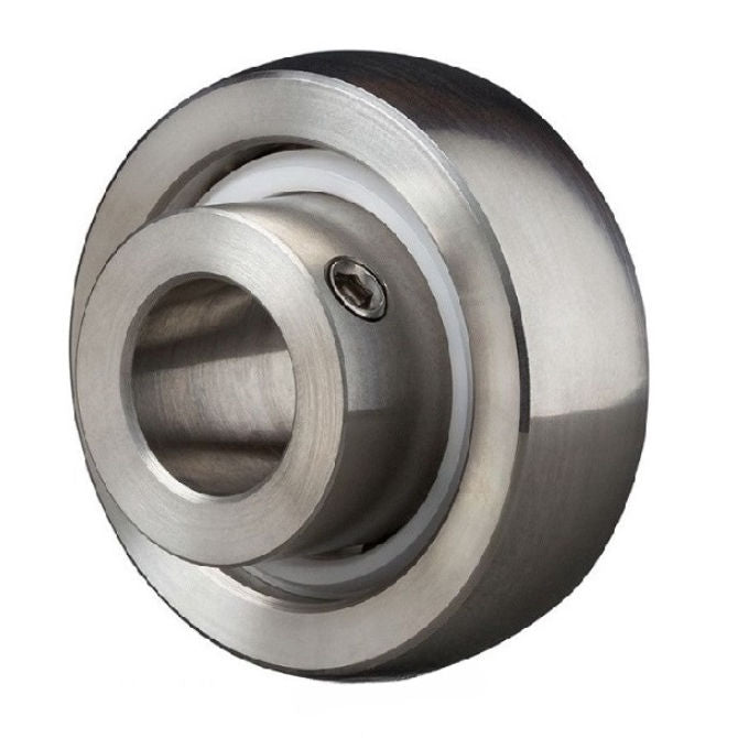 1102404 | S6-UC204-8 --- Spherical OD Bearings - 12.7x47x15 mm - Stainless Steel 316 Similar to A4, 18-10