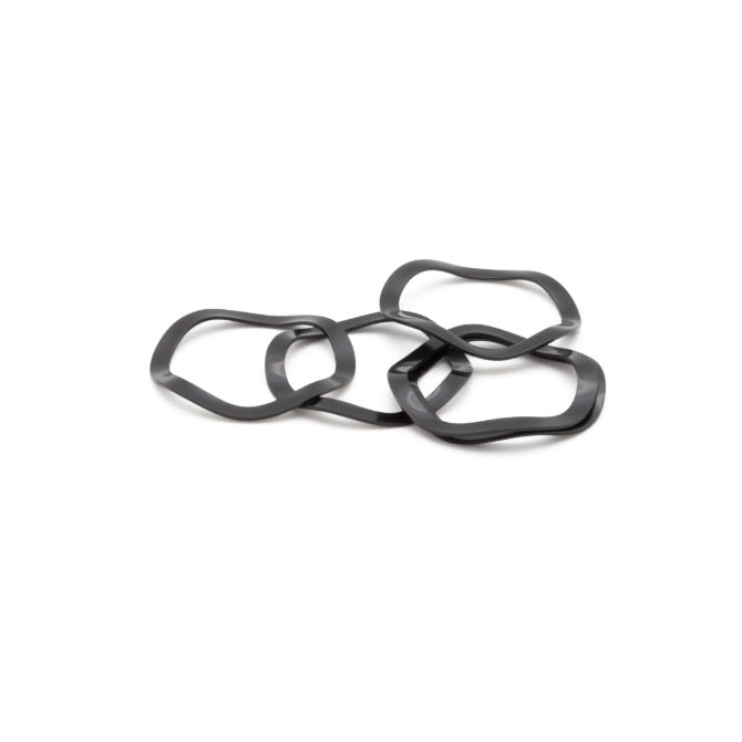 Spring Washers - 62.4x79x6.5 mm Wave - Carbon Spring Steel - Phosphate Coated Washer