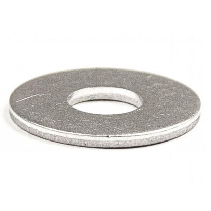 1052433 | W0040-F-010-008-AL (10 Pcs) --- Flat Washers - 4x9.525x0.81 mm Precision Shim - Aluminium Washer