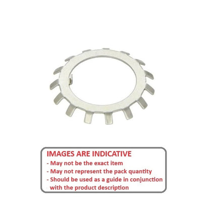 1206160 | WLB170-229-42BO (PK-600) --- Lock Washers - 170x228.6 mm - 19 Nr. Tabbed