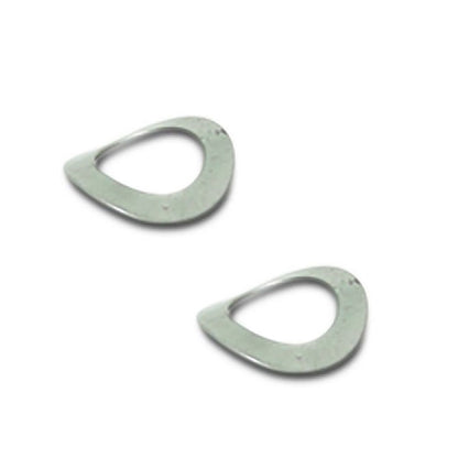 1041786 | W0025-T-006-006-WC-CZ (5 Pcs) --- Spring Washers - 2.5x5.5x0.55 mm Curved - Carbon Spring Steel Zinc Plated Washer