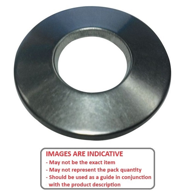 1117772 | W0099-D-018-020-F-C --- Disc Spring Washers - 18.1x9.9x2.03 mm - Carbon Spring Steel Self Finish