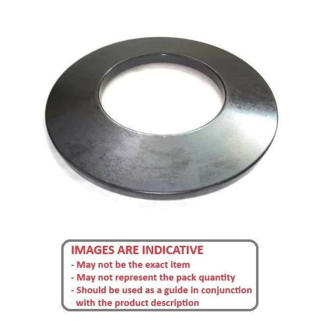 1099825 | W0060-D-013-007-S4 (100 Pcs) --- Disc Spring Washers - 12.5x6x0.7 mm - Stainless Steel 304 Similar to A2, 18-8 HRB80