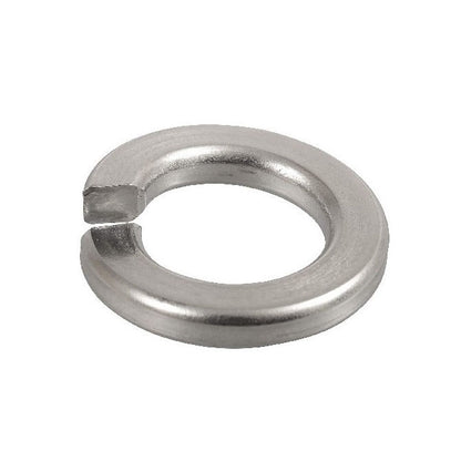 1044604 | W0030-T-006-005-L-S4 (50 Pcs) --- Lock Washers - 3x6.2x0.5 mm Split - Stainless Steel 303 Similar to A2, 304, 18-8 Washer