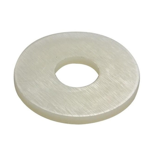 Through Bore Round Spacers - 6x10x1 mm - Nylon Polyamide 6/6 Spacer