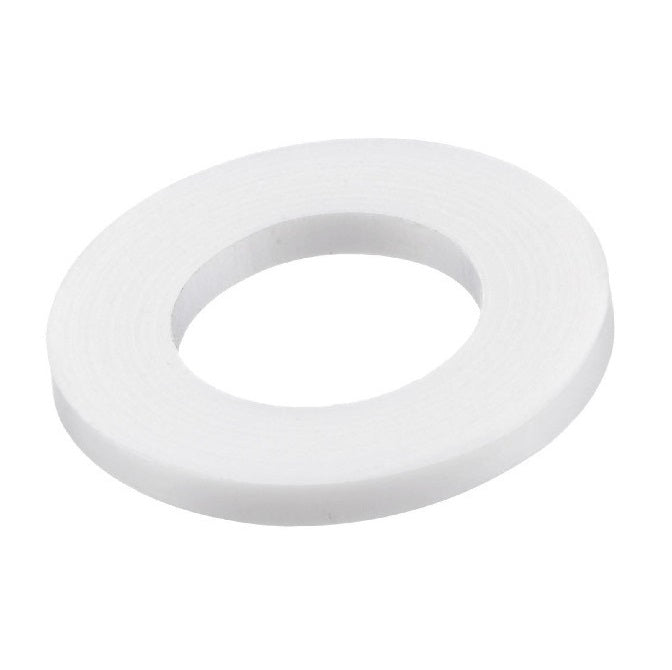 Flat Washers - 6.35x22.23x1.58 mm Commercial - Nylon Polyamide 6/6 Natural Washer