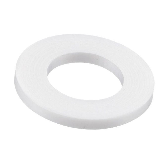 1040843 | W0022-F-006-005-NY (50 Pcs) --- Flat Washers - 2.18x6.35x0.51 mm Commercial - Nylon Polyamide 6/6 Natural Washer
