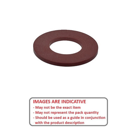 1097779 | W0120-F-025-008-LR --- Flat Washers - 12x25x0.8 mm Commercial - Rulon LR Washer