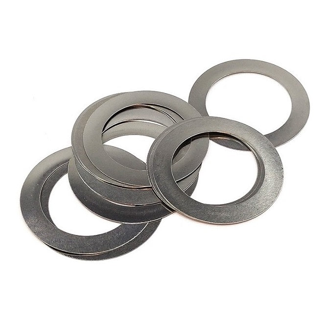 Flat Washers - 16x22x0.2 mm - Carbon Spring Steel Self Finish