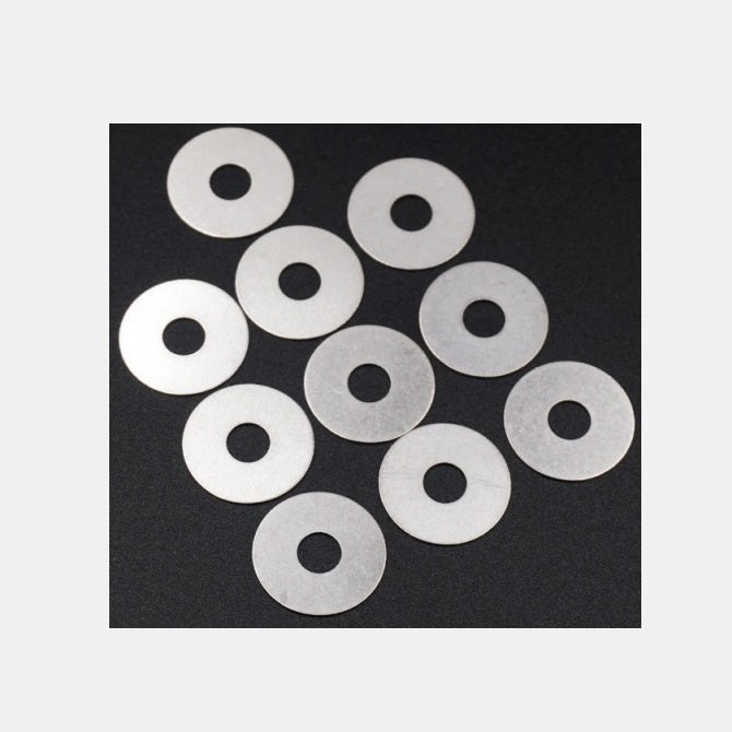 Flat Washers - 15.88x25.4x0.25 mm Commercial - PTFE Plastic Washer