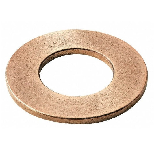 Flat Washers - 50.4x76.2x3.18 mm Precision Ground Sintered Bronze - Sintered Bronze, Self Lubricating Washer