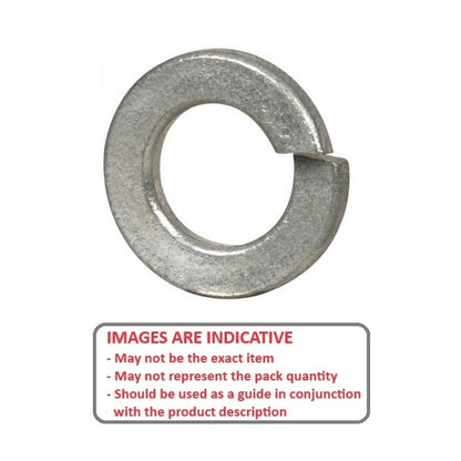 1043257 | W0028-T-006-010-L-CZ (45 Pcs) --- Lock Washers - 2.85x5.6x1 mm Split Washer