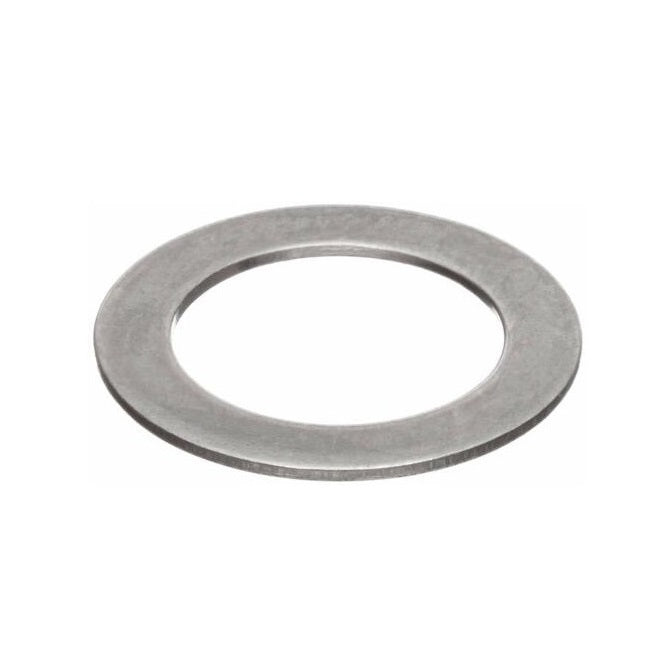 Flat Washers - 55x68x1 mm Precision Shim - Carbon Spring Steel Self Finish Washer