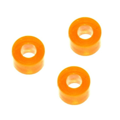 1038432 | W0019-F-005-020-PL (50 Pcs) --- Through Bore Round Spacers - 1.9x5x2 mm Hobby - Plastic Spacer