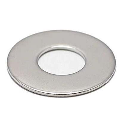 1070612 | W0064-F-010-0040-S3 (PK-5) --- Flat Washers - 6.35x9.525x0.4 mm Precision Shim - Stainless Steel 304 Similar to A2, 18-8 HRB80 Spacer