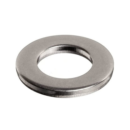 Flat Washers - 7.14x20.63x4.76 mm Heavy Duty - Carbon Spring Steel Self Finish Washer